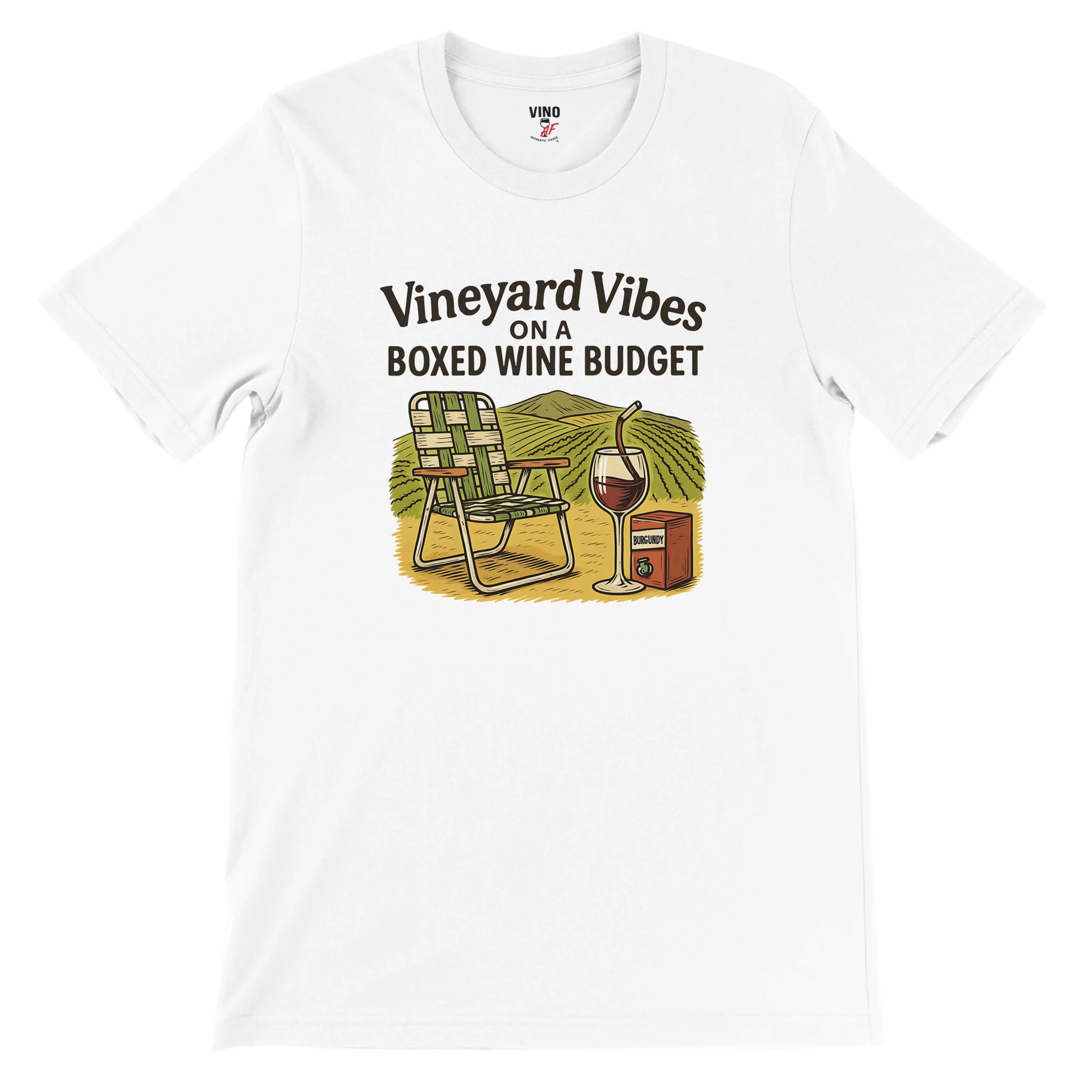 Retro sarcasm wine shirt – unfiltered and proud