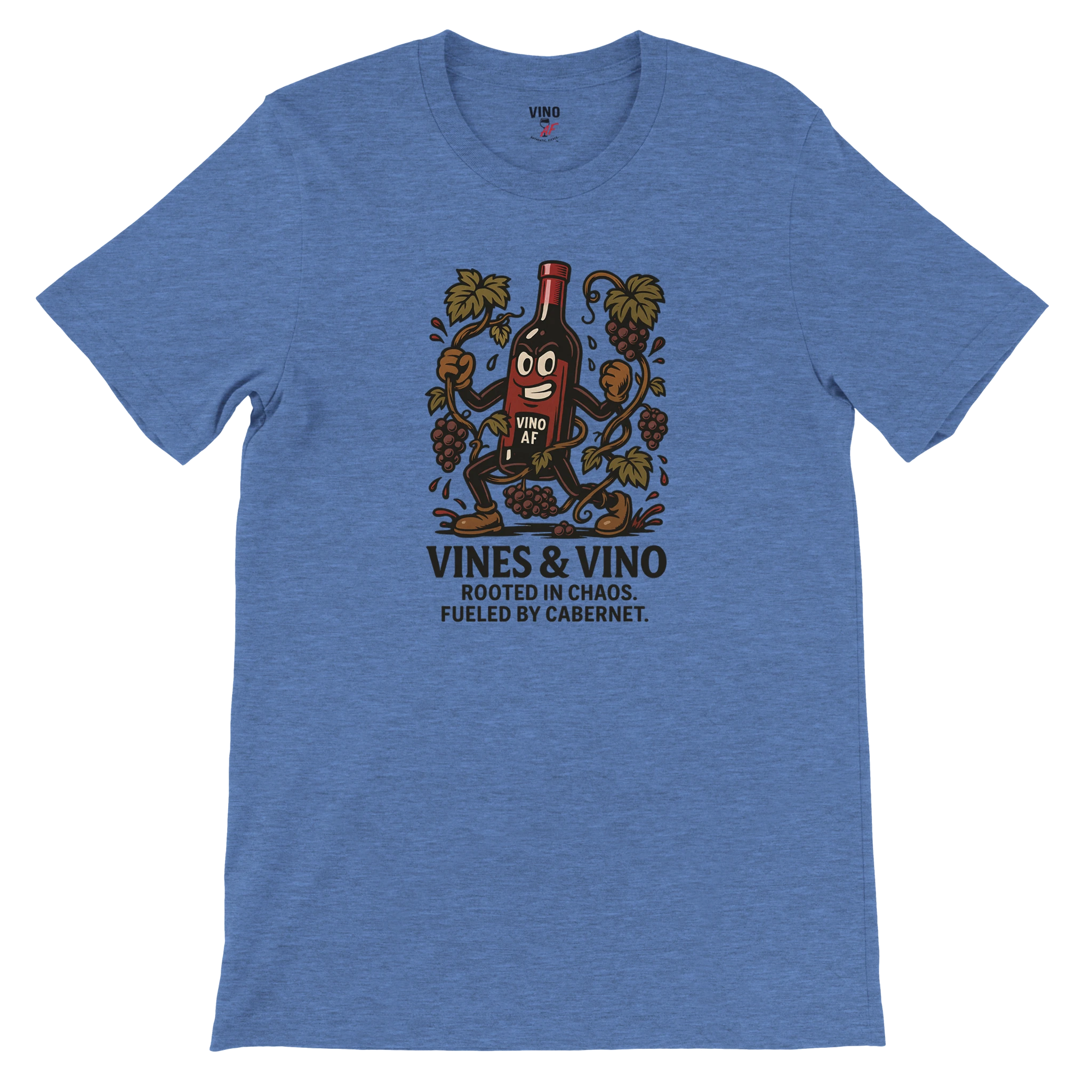 Retro sarcasm wine shirt – unfiltered and proud