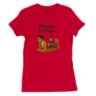 Cozy wine night tee for women who snack, sip, and skip the drama. Comfy vibes, bougie energy.