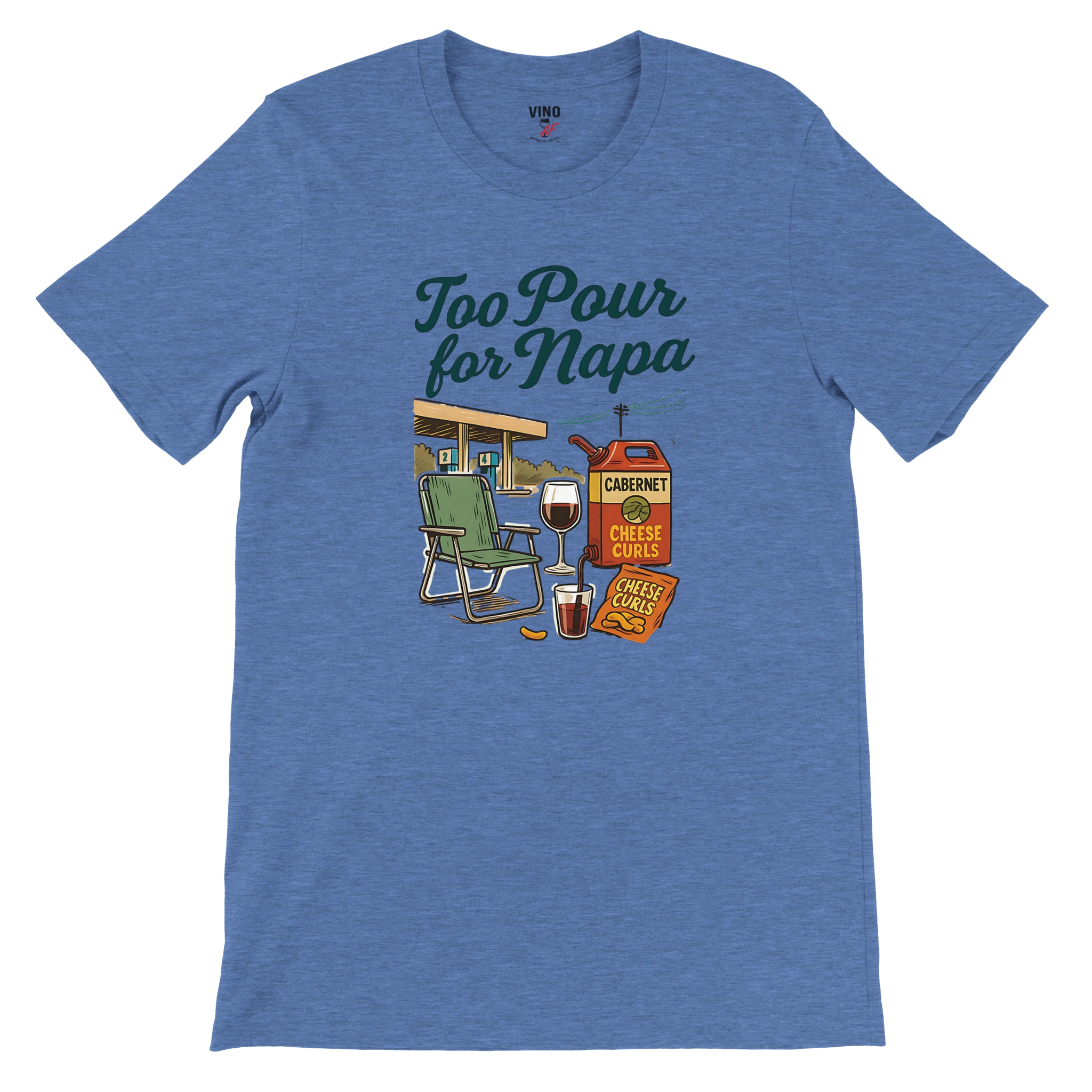 Retro sarcasm wine shirt – unfiltered and proud