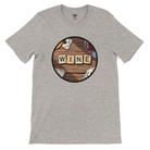 Retro sarcasm wine shirt – unfiltered and proud