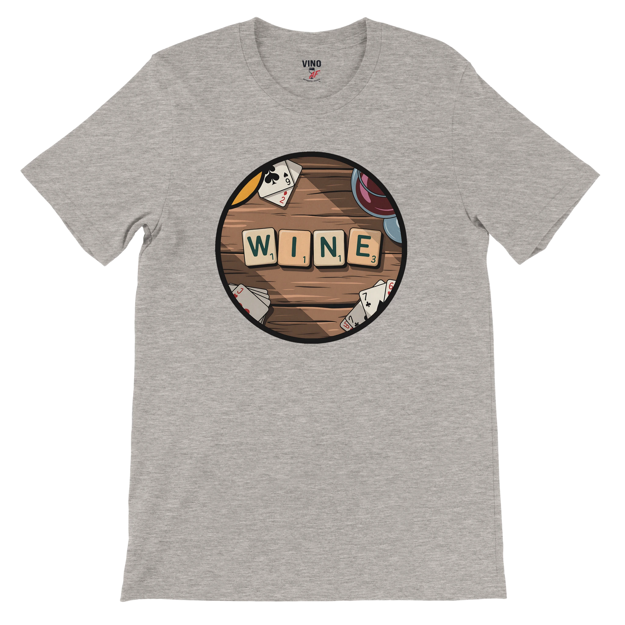 Retro sarcasm wine shirt – unfiltered and proud