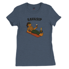 Cozy wine night tee for women who snack, sip, and skip the drama. Comfy vibes, bougie energy.