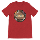 Retro sarcasm wine shirt – unfiltered and proud