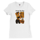 Cozy wine night tee for women who snack, sip, and skip the drama. Comfy vibes, bougie energy.