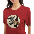 Retro sarcasm wine shirt – unfiltered and proud