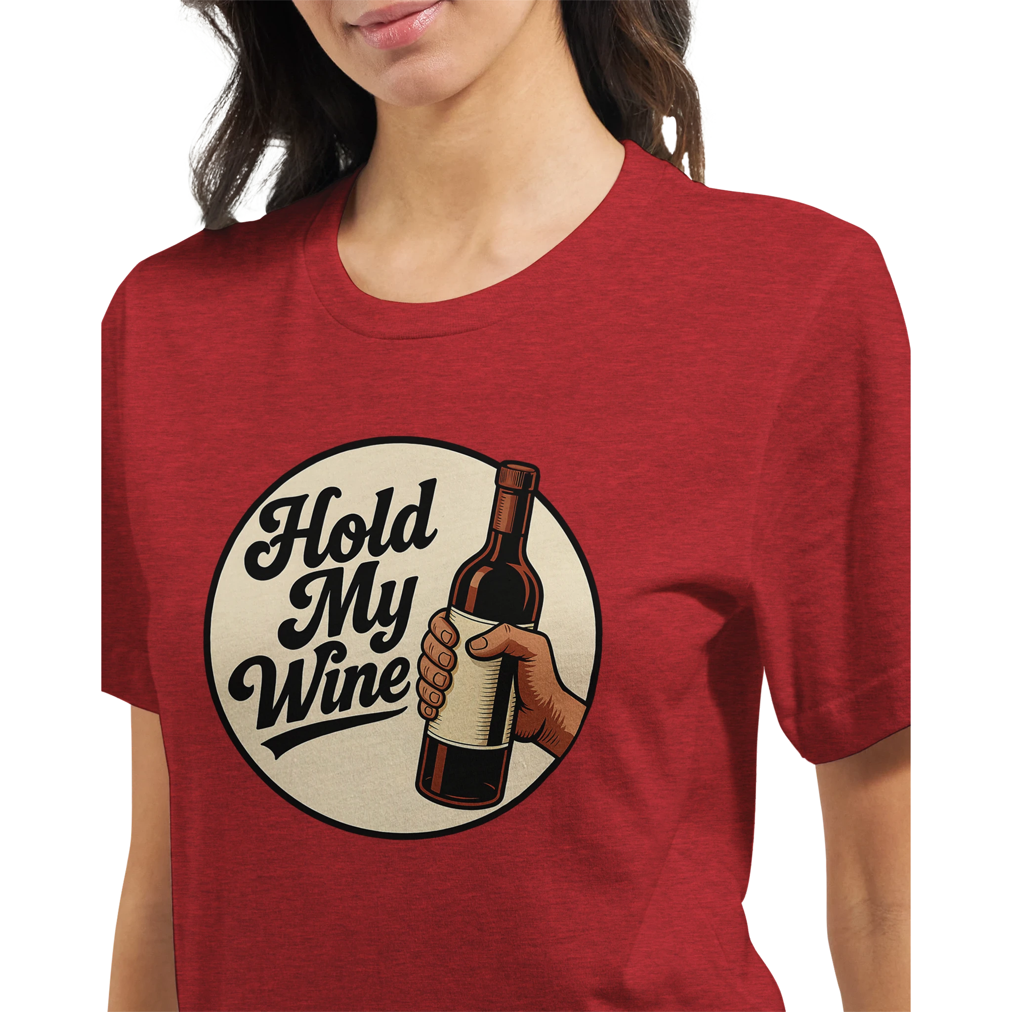 Retro sarcasm wine shirt – unfiltered and proud