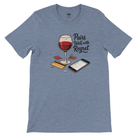 Retro sarcasm wine shirt – unfiltered and proud