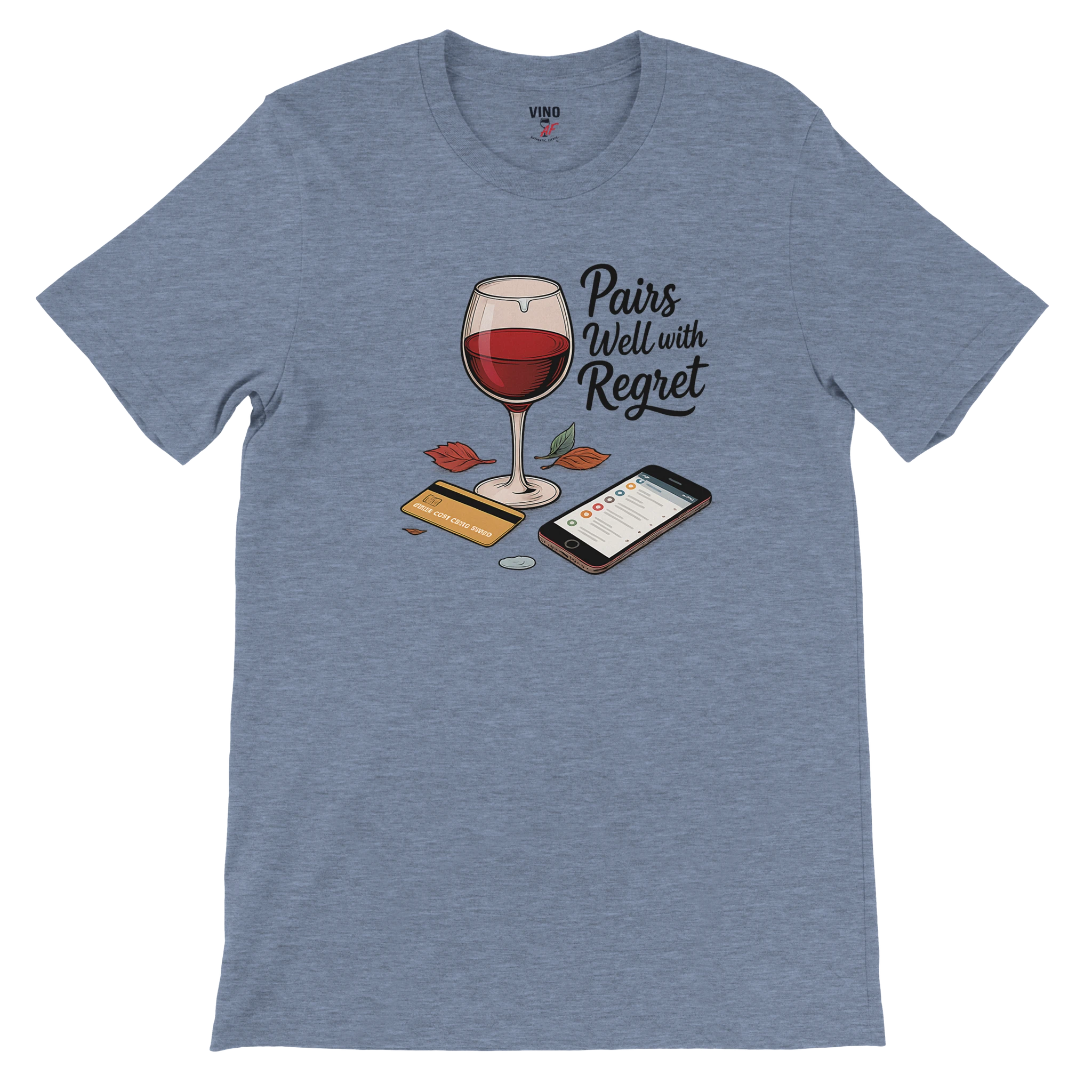 Retro sarcasm wine shirt – unfiltered and proud