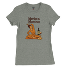 Cozy wine night tee for women who snack, sip, and skip the drama. Comfy vibes, bougie energy.