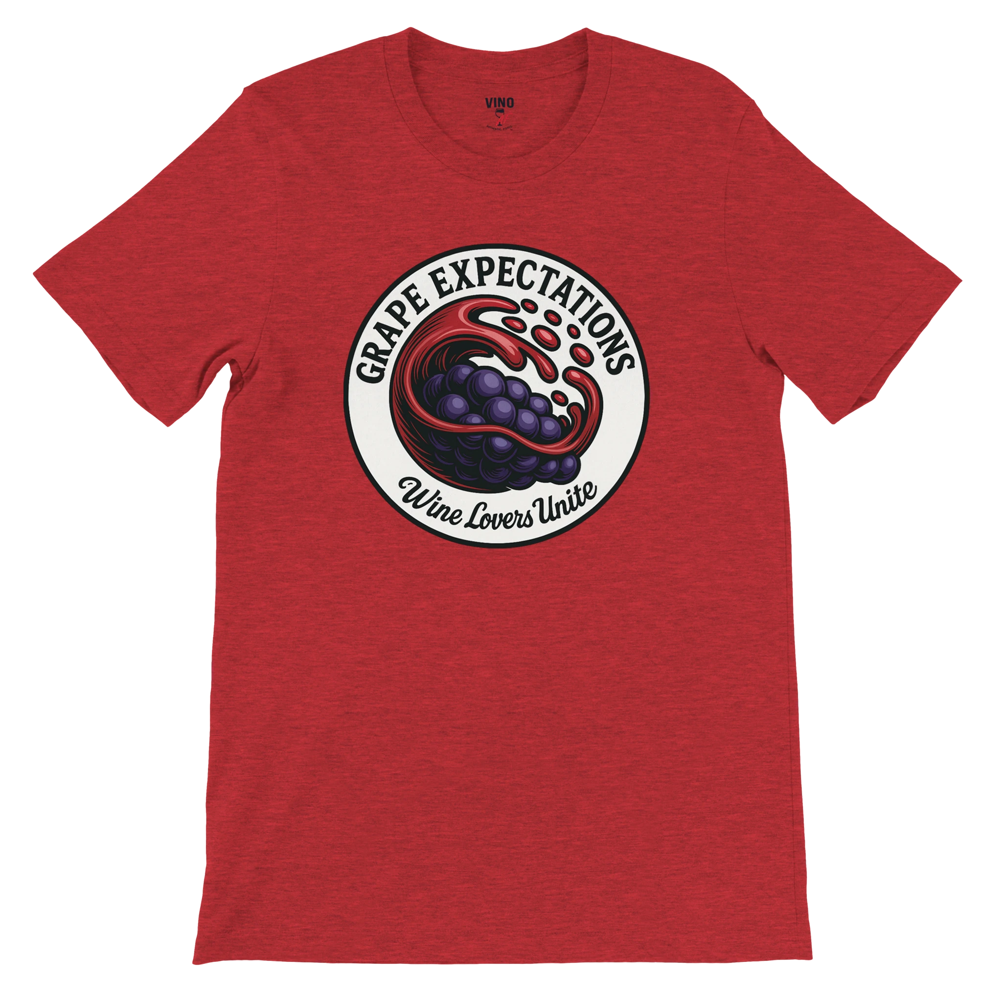 Retro sarcasm wine shirt – unfiltered and proud