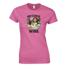 Cozy wine night tee for women who snack, sip, and skip the drama. Comfy vibes, bougie energy.