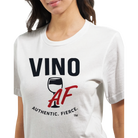 Retro sarcasm wine shirt – unfiltered and proud