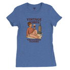 Cozy wine night tee for women who snack, sip, and skip the drama. Comfy vibes, bougie energy.