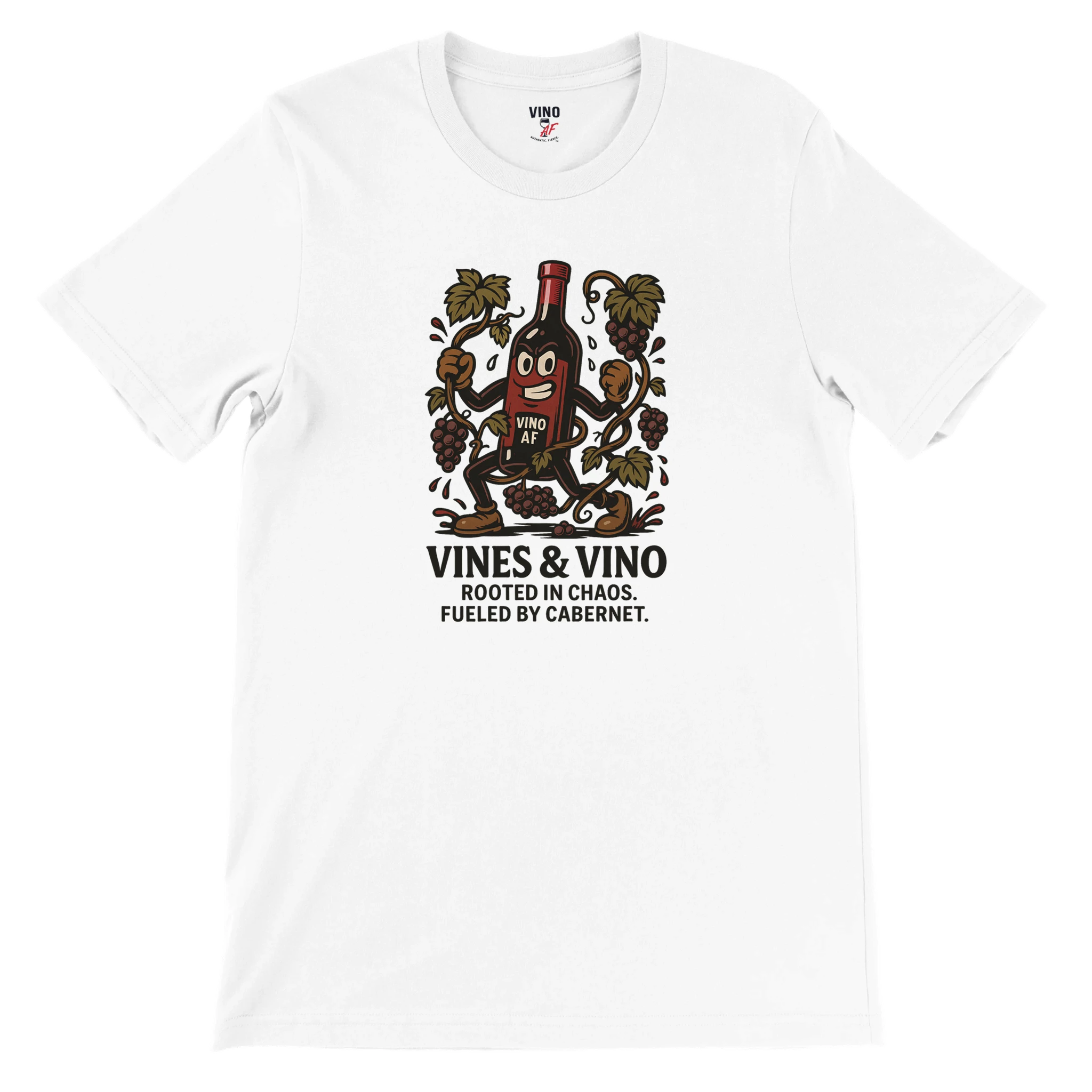 Retro sarcasm wine shirt – unfiltered and proud