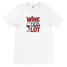 Retro sarcasm wine shirt – unfiltered and proud