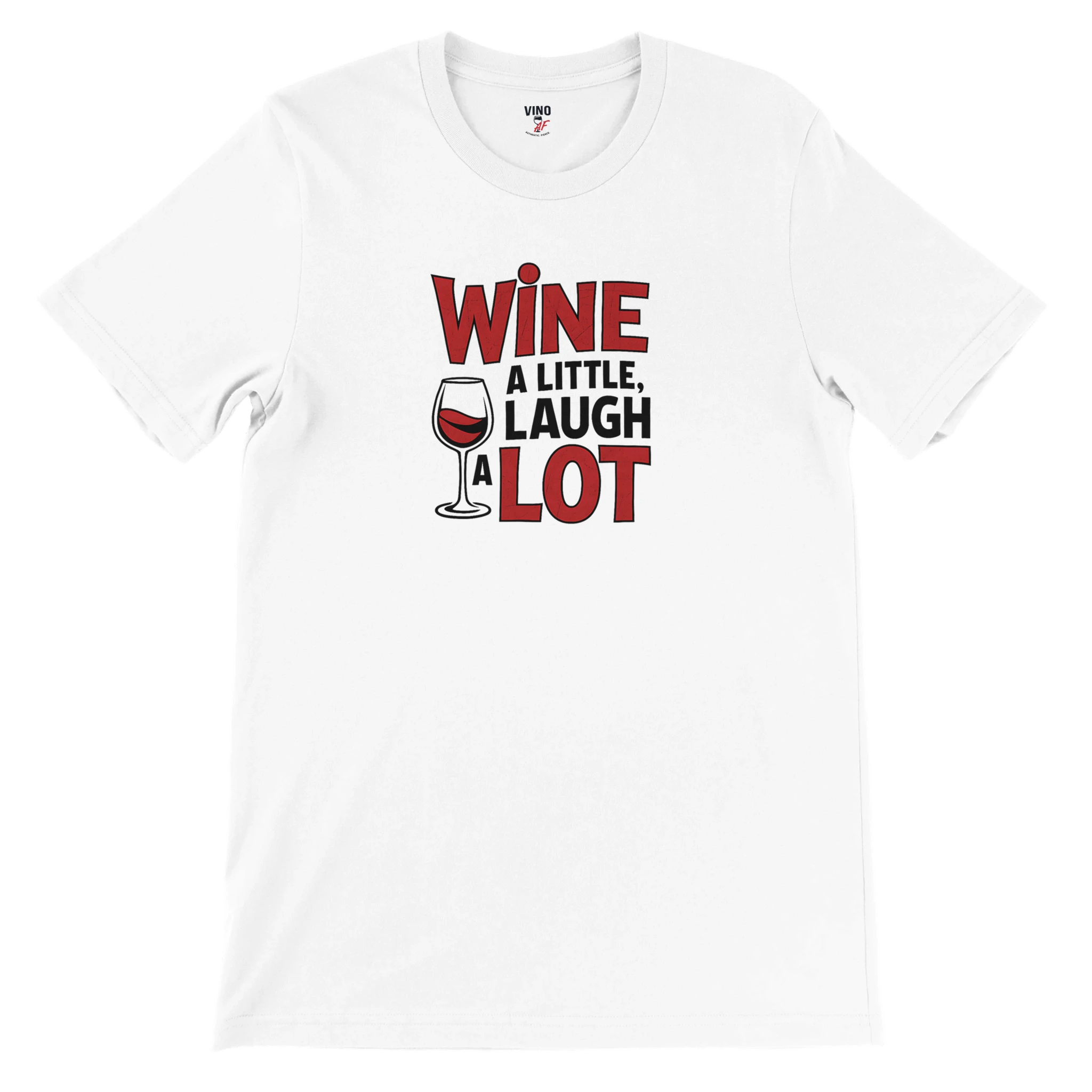 Retro sarcasm wine shirt – unfiltered and proud