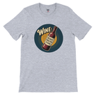Retro sarcasm wine shirt – unfiltered and proud