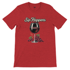 Retro sarcasm wine shirt – unfiltered and proud