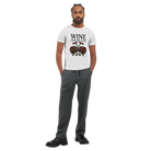 Retro sarcasm wine shirt – unfiltered and proud