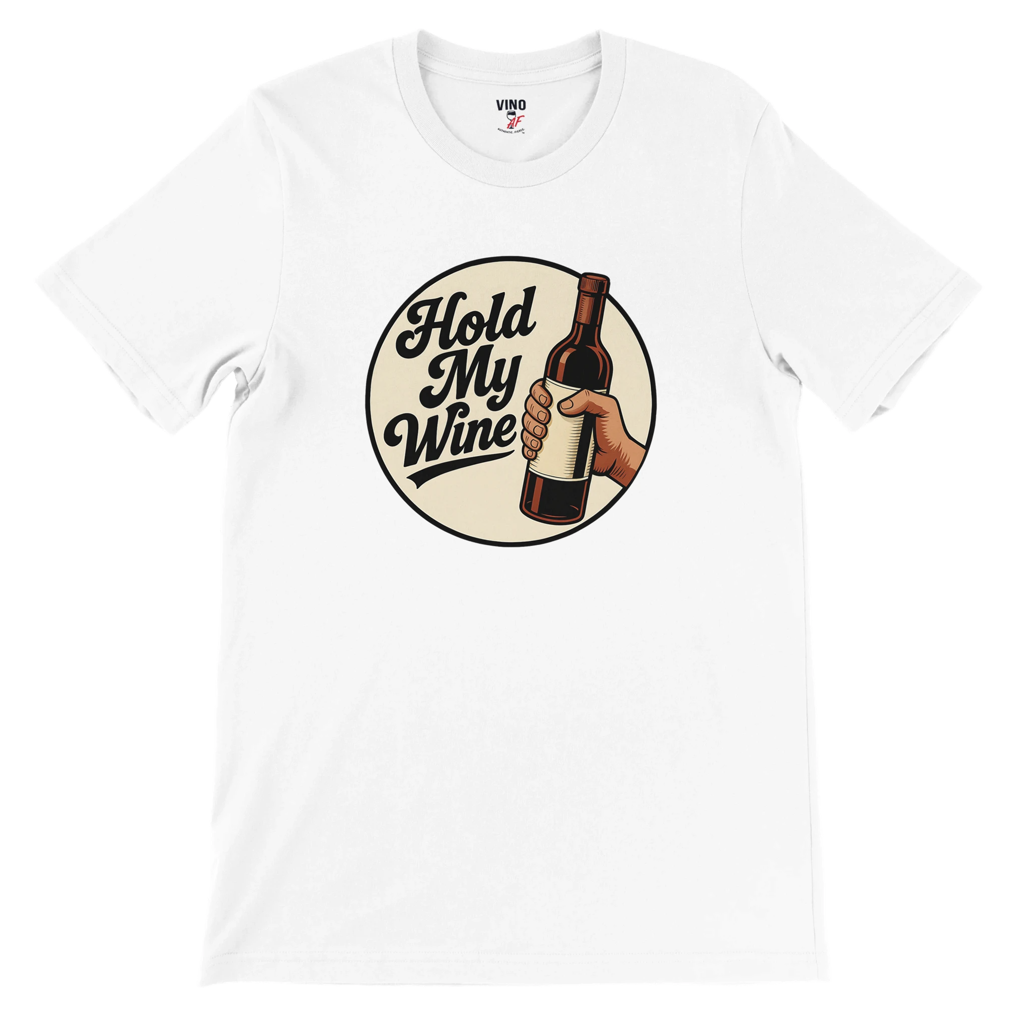 Retro sarcasm wine shirt – unfiltered and proud
