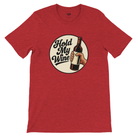 Retro sarcasm wine shirt – unfiltered and proud