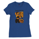 Cozy wine night tee for women who snack, sip, and skip the drama. Comfy vibes, bougie energy.