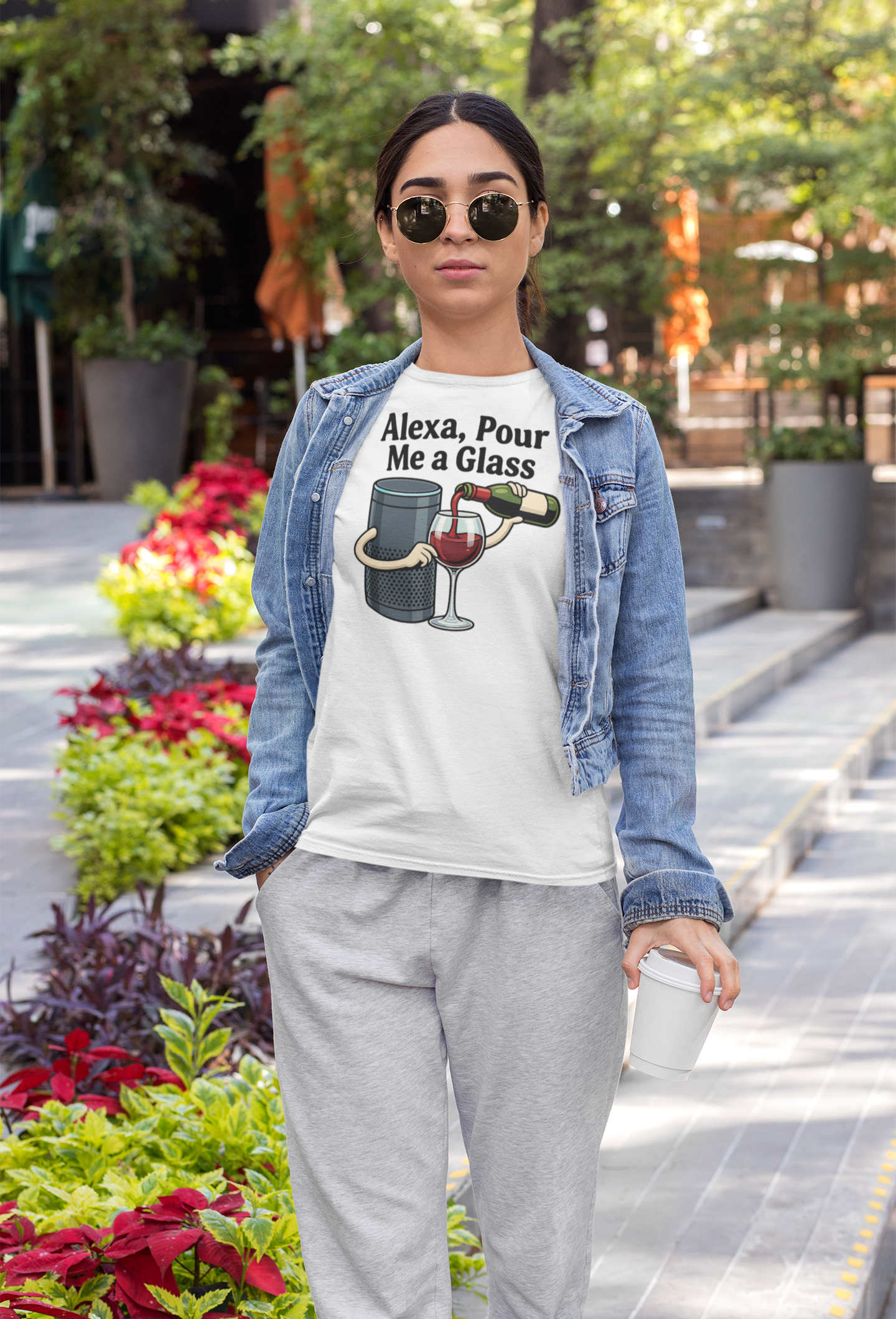 Retro sarcasm wine shirt – unfiltered and proud