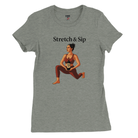 Cozy wine night tee for women who snack, sip, and skip the drama. Comfy vibes, bougie energy.