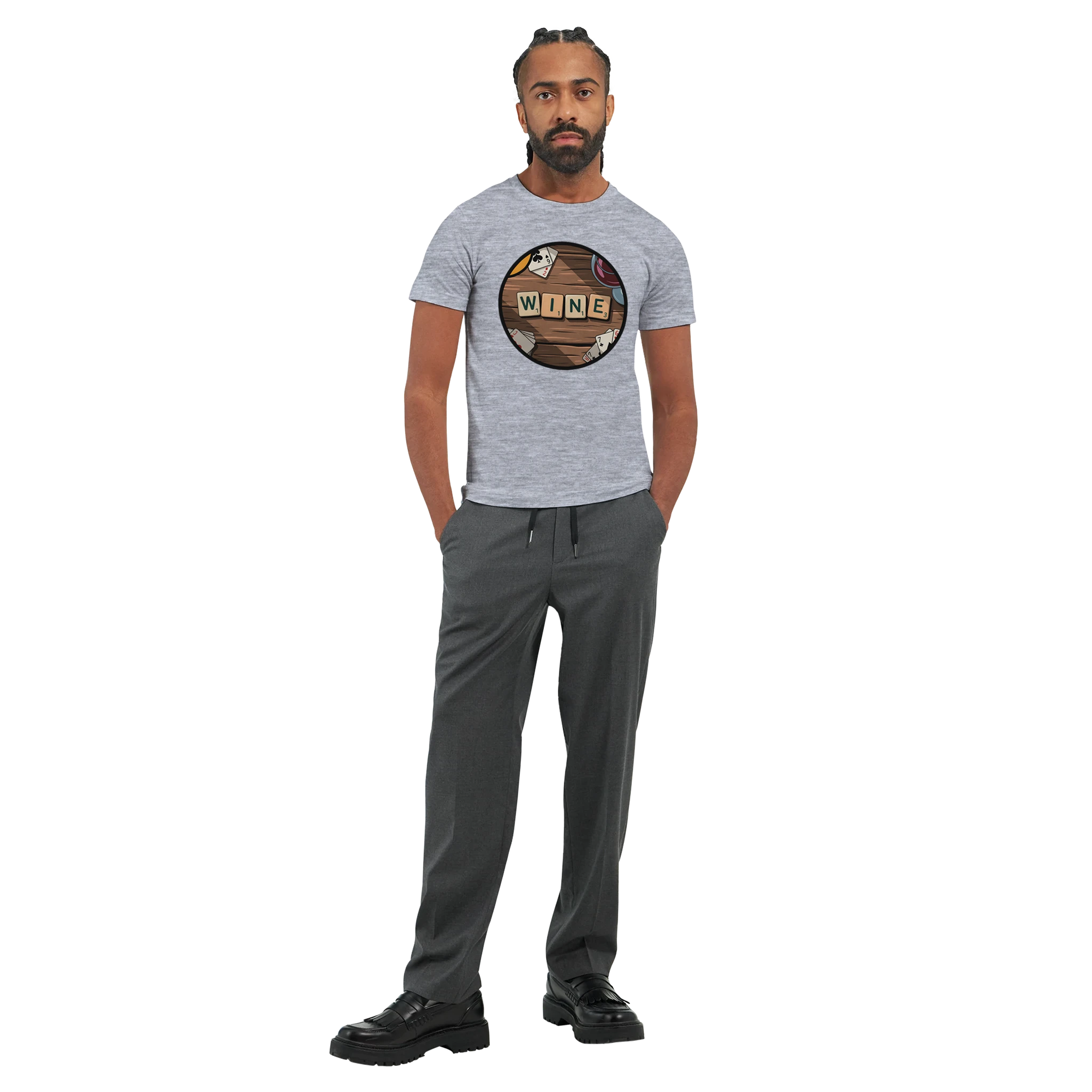 Retro sarcasm wine shirt – unfiltered and proud