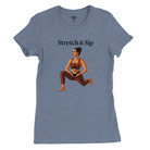 Cozy wine night tee for women who snack, sip, and skip the drama. Comfy vibes, bougie energy.