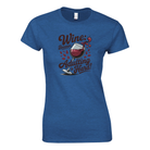 Cozy wine night tee for women who snack, sip, and skip the drama. Comfy vibes, bougie energy.