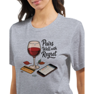 Retro sarcasm wine shirt – unfiltered and proud