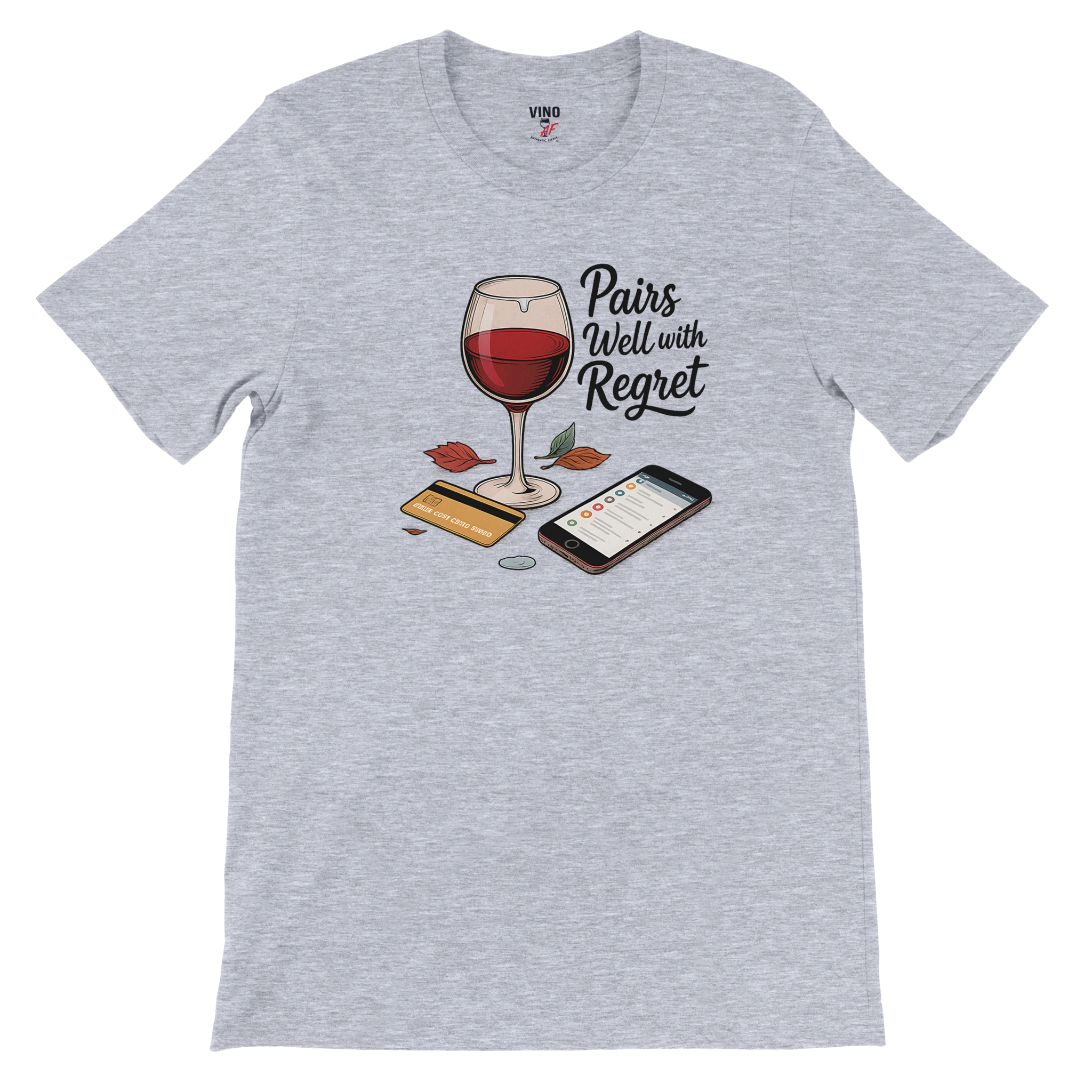Retro sarcasm wine shirt – unfiltered and proud