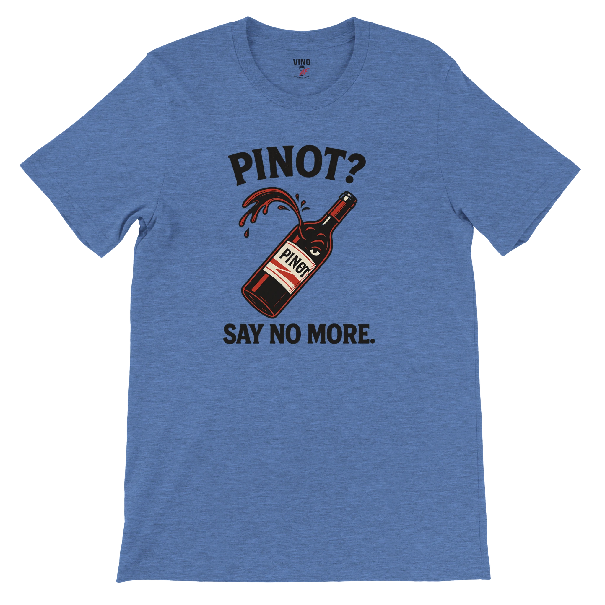 Retro sarcasm wine shirt – unfiltered and proud