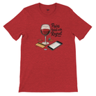 Retro sarcasm wine shirt – unfiltered and proud