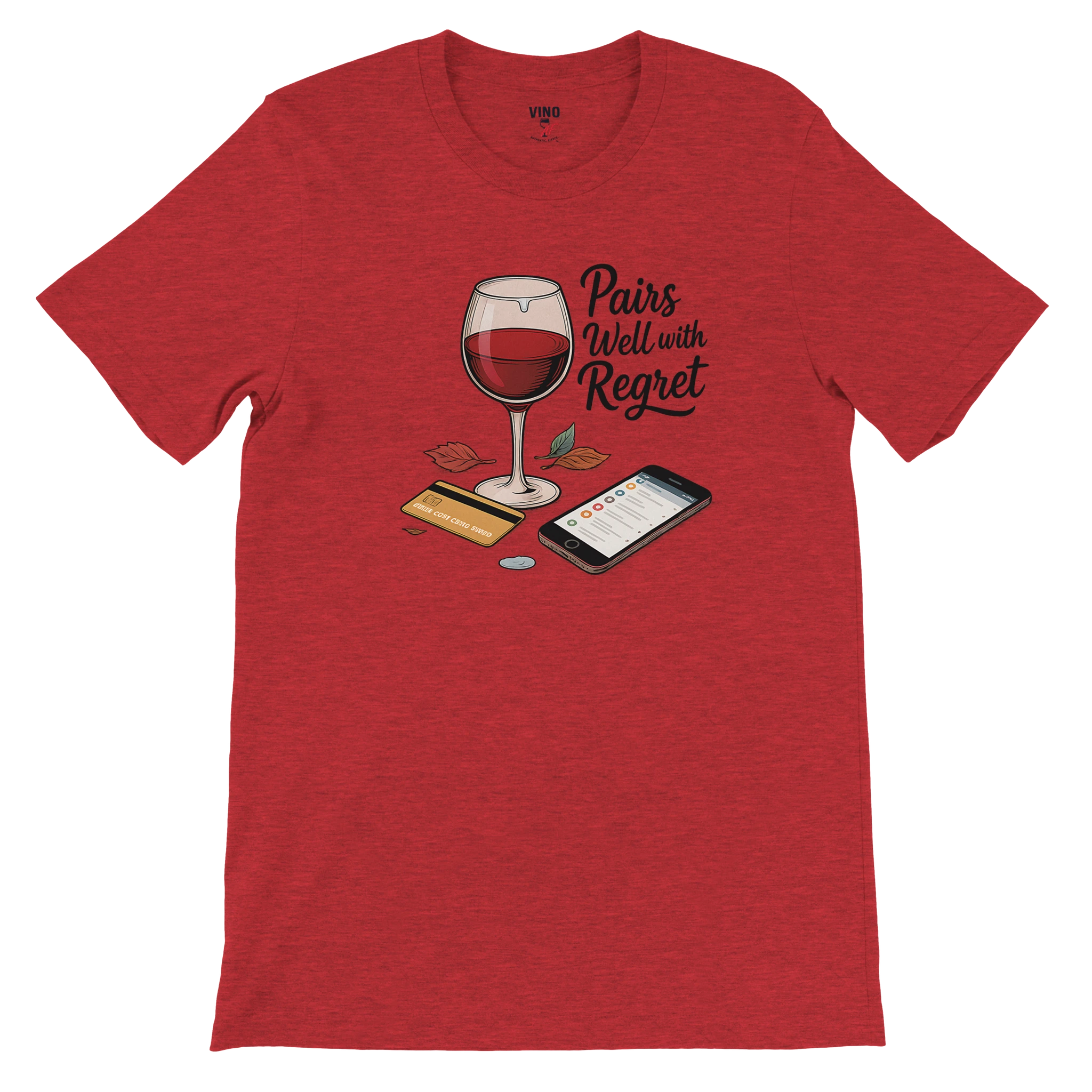 Retro sarcasm wine shirt – unfiltered and proud