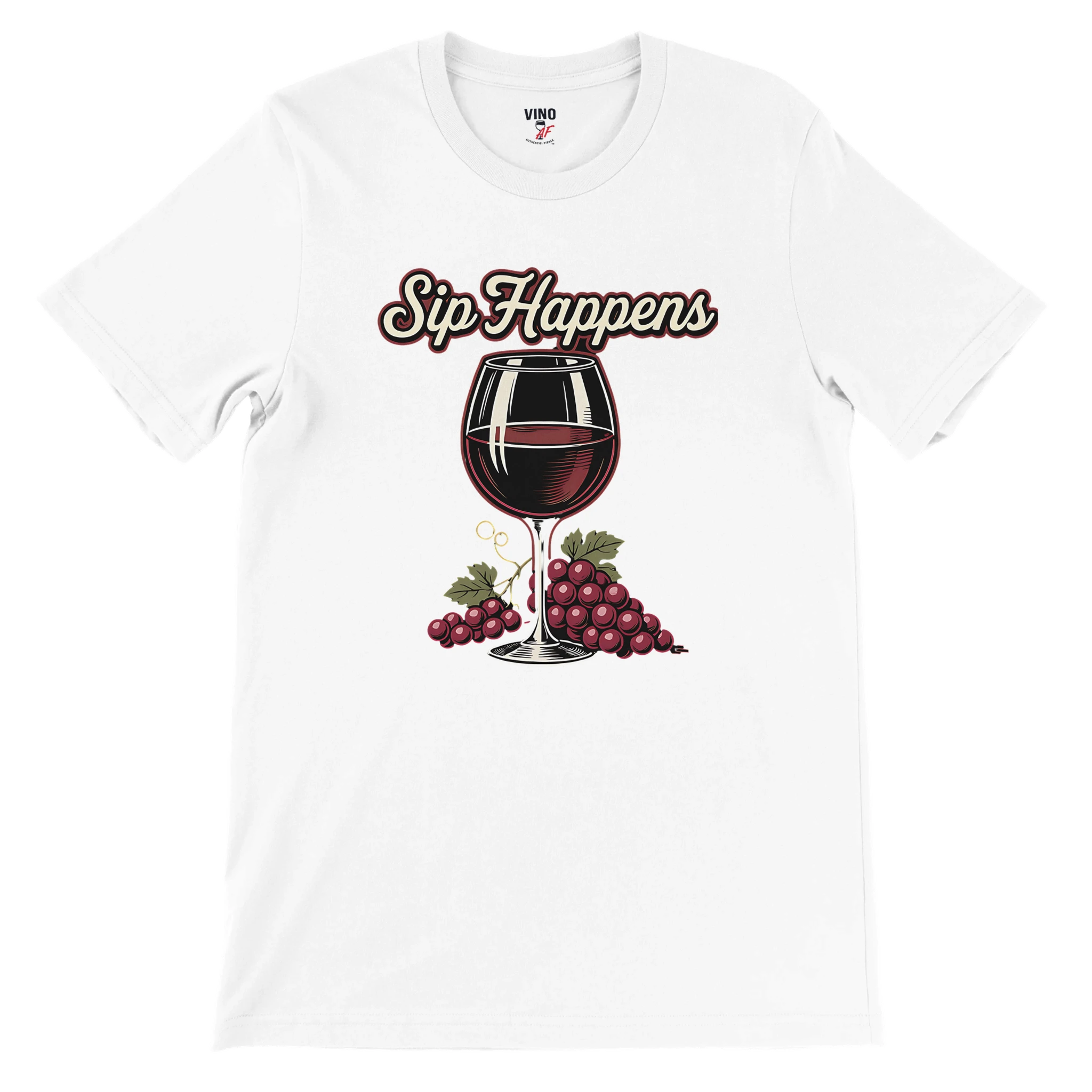 Retro sarcasm wine shirt – unfiltered and proud