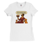 Cozy wine night tee for women who snack, sip, and skip the drama. Comfy vibes, bougie energy.