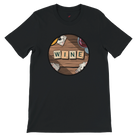 Retro sarcasm wine shirt – unfiltered and proud
