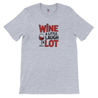Retro sarcasm wine shirt – unfiltered and proud
