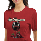 Retro sarcasm wine shirt – unfiltered and proud