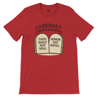 Retro sarcasm wine shirt – unfiltered and proud