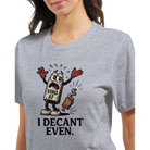 Retro sarcasm wine shirt – unfiltered and proud