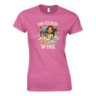 Cozy wine night tee for women who snack, sip, and skip the drama. Comfy vibes, bougie energy.