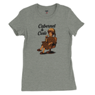 Cozy wine night tee for women who snack, sip, and skip the drama. Comfy vibes, bougie energy.