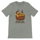 Retro sarcasm wine shirt – unfiltered and proud