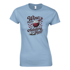 Cozy wine night tee for women who snack, sip, and skip the drama. Comfy vibes, bougie energy.