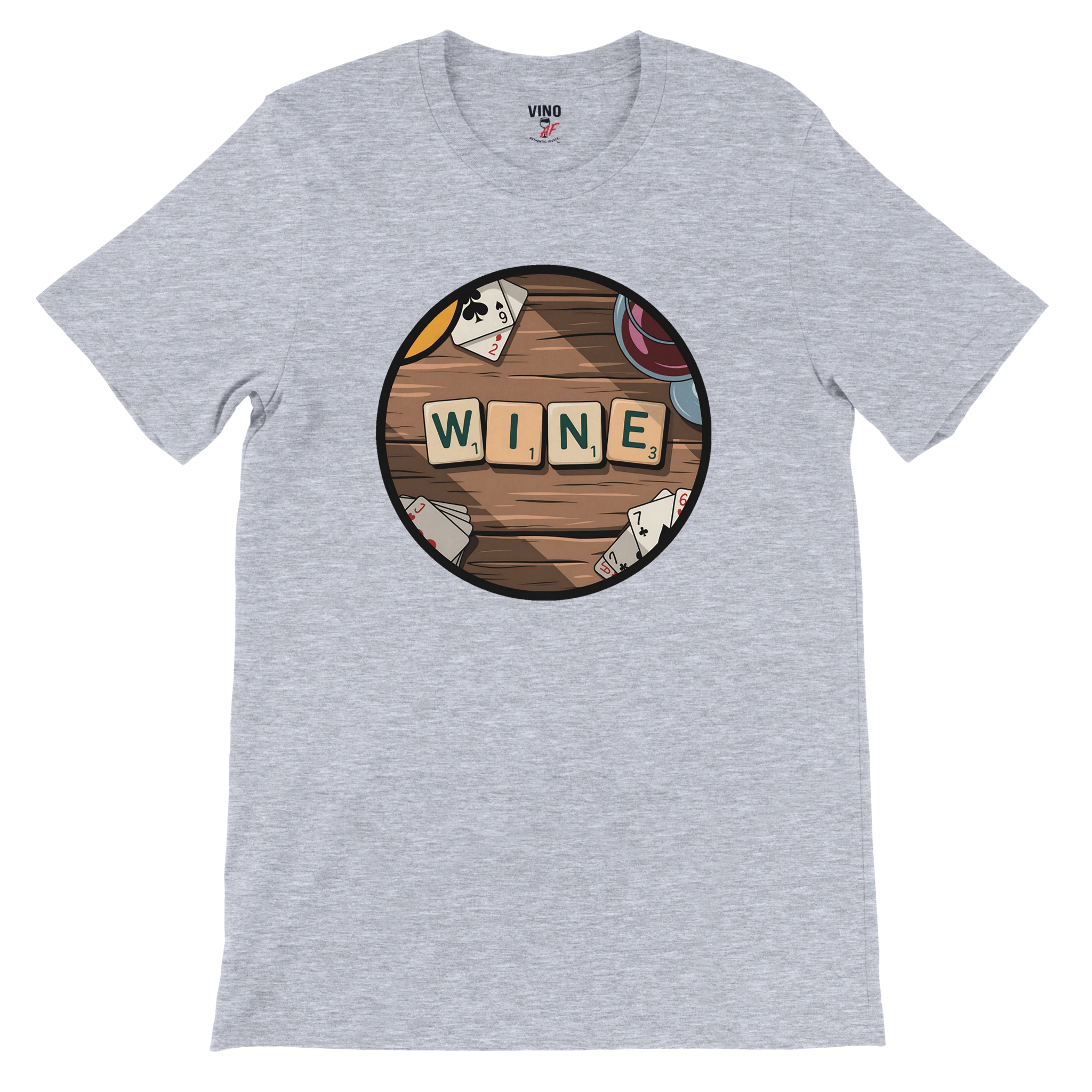 Retro sarcasm wine shirt – unfiltered and proud