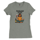 Cozy wine night tee for women who snack, sip, and skip the drama. Comfy vibes, bougie energy.